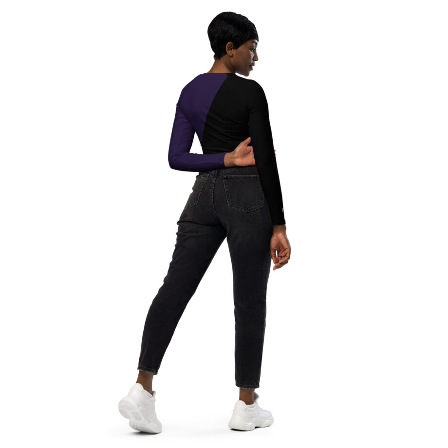 ELVT long-sleeve crop top