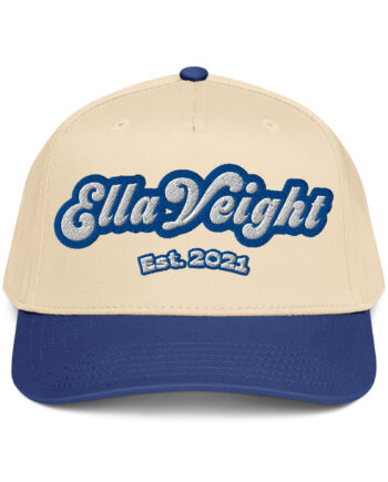 Blue-Khaki EllaVeight Snapback cap