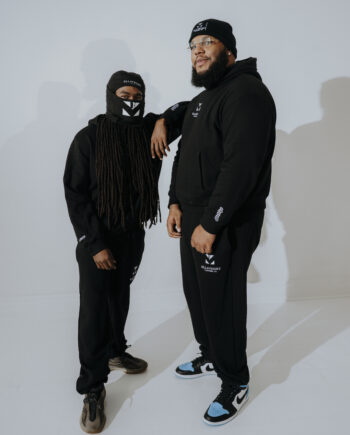 Oversized heavyweight PREMIUM WHITE STITCH hoodie