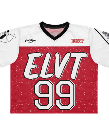 ELVT Red Football jersey